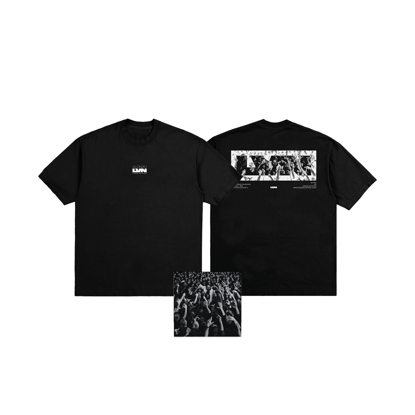 PACK T-SHIRT "LVN" + CD