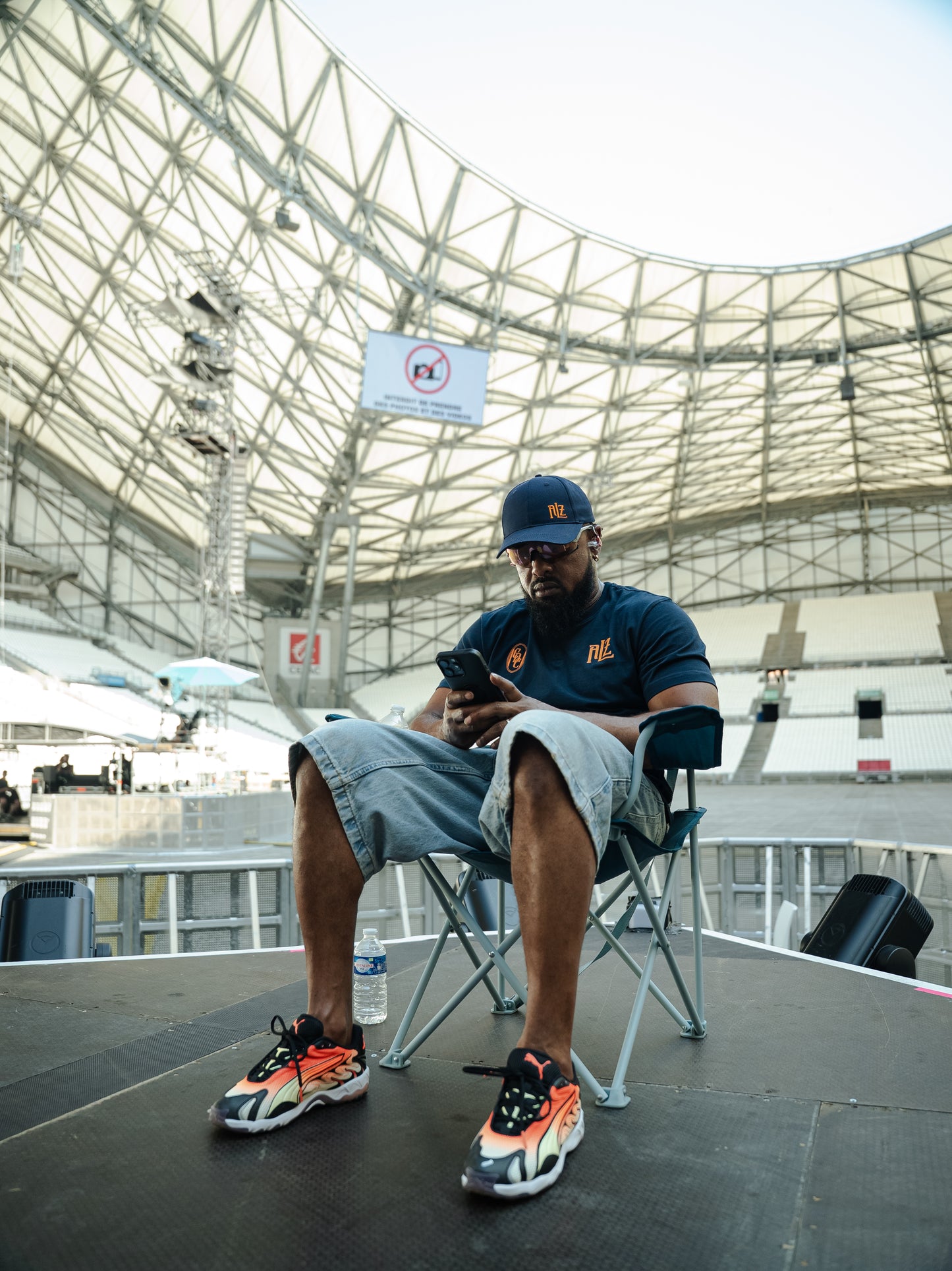 Casquette bleue et orange (SÉRIE LIMITÉE)
