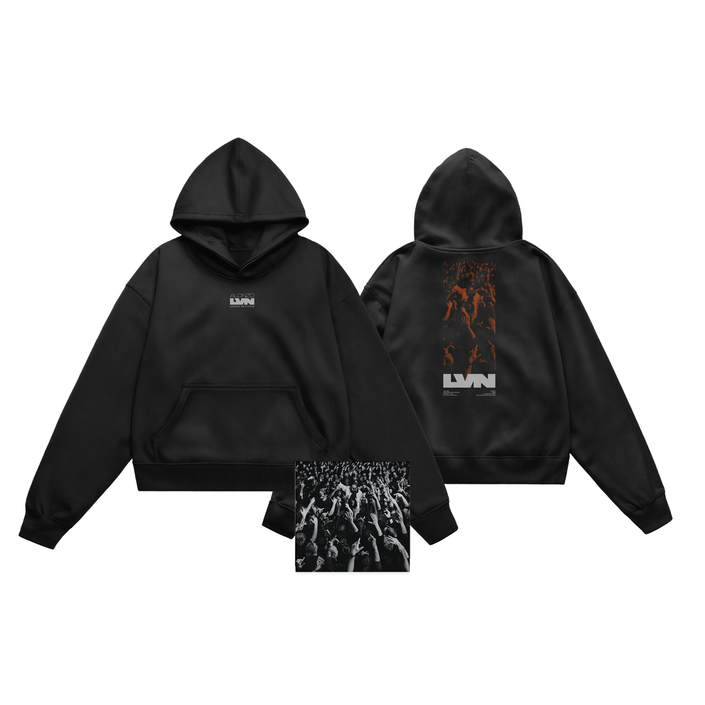 PACK HOODIE "LVN" + CD