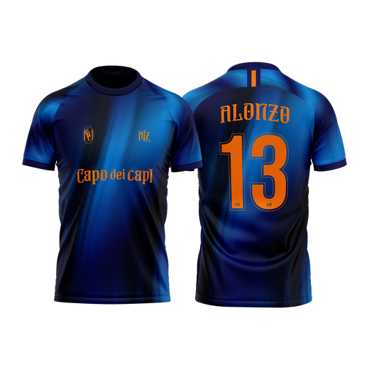 Maillot de Foot bleu orange (SÉRIE LIMITÉE)