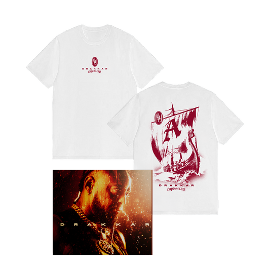 Pack Mixtape Drakkar + T-shirt Drakkar Bordeaux