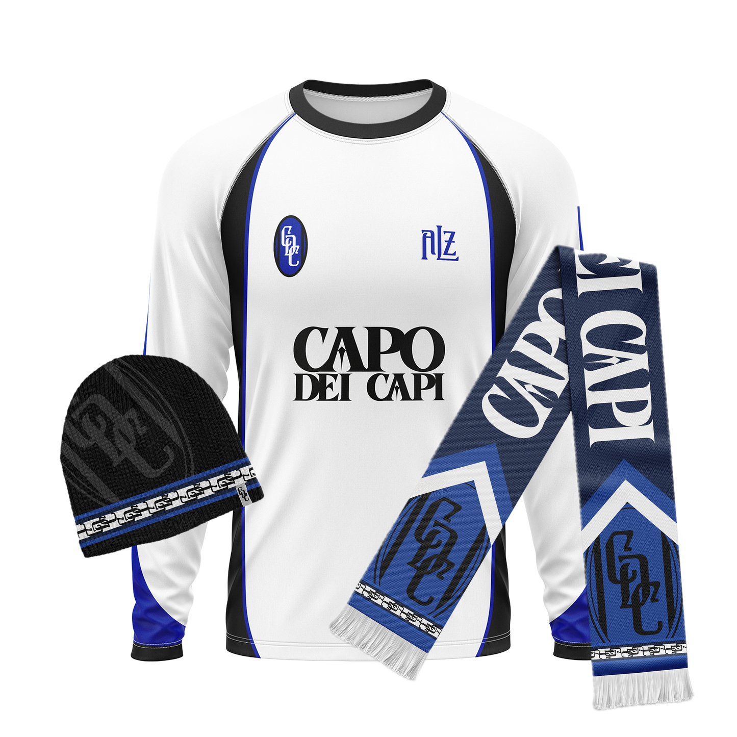 Pack maillot manches longues +bonnet + écharpe (SÉRIE LIMITÉE)